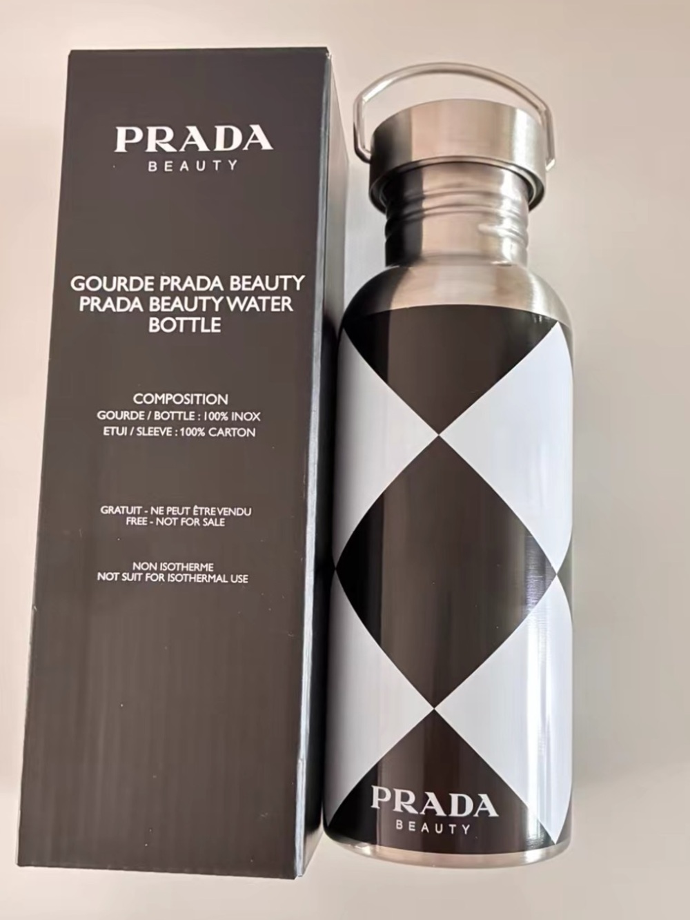 Prada beauty water bottle 500ml